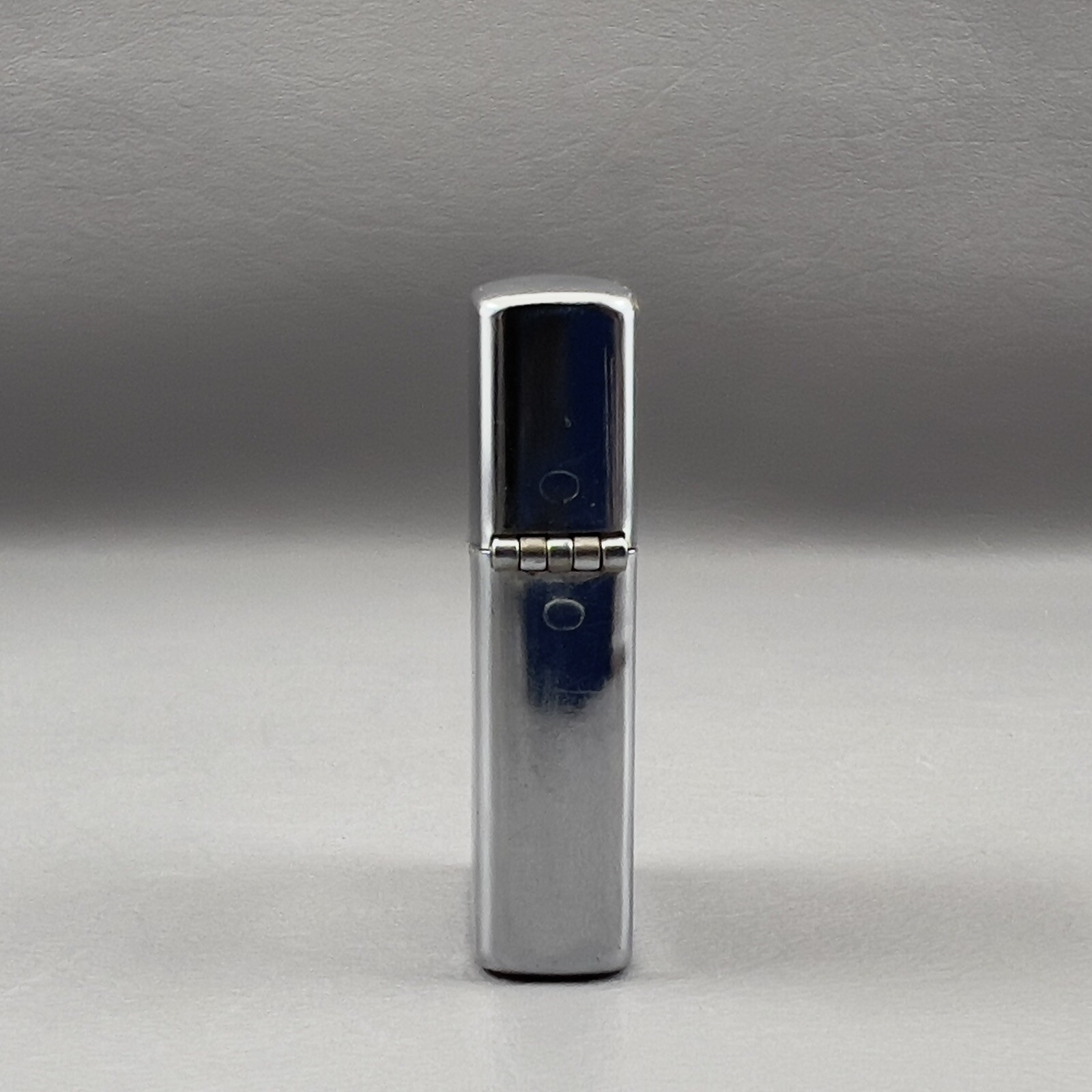Vintage Hadson Peace Sign Cigarette Lighter USA Brushed Finish Japan EMPTY
