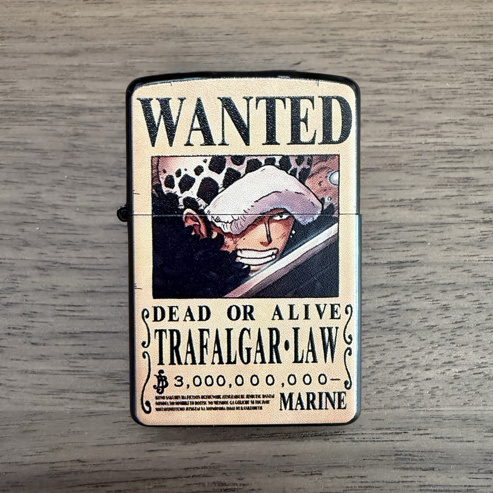 One Piece Trafalgar D. Water Law Wind Resistant Lighter