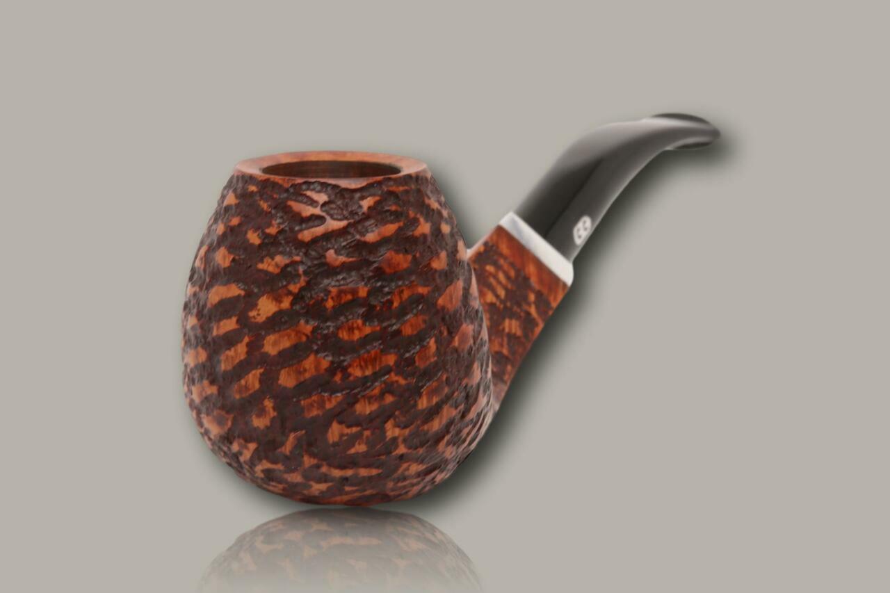 Chacom – Rustic 421 Briar Smoking Pipe with pouch B1608