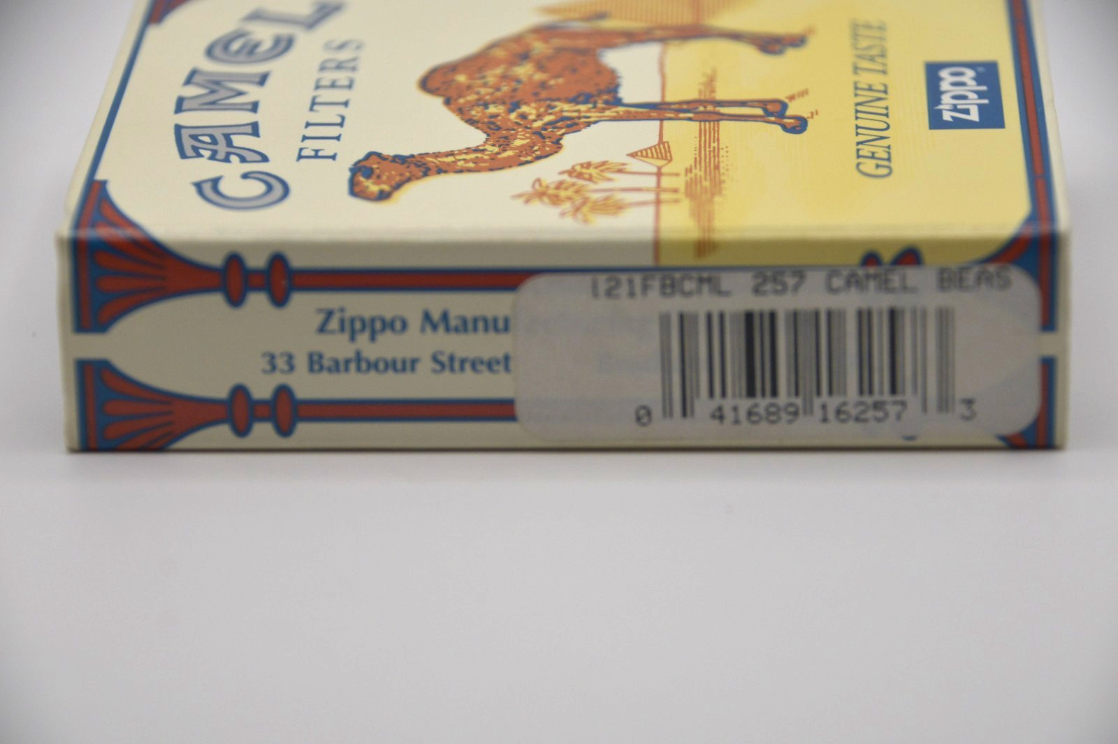 1997 JOE CAMEL MOON AND MOTORCYCLE WTC ZIPPO LIGHTER IN BOX