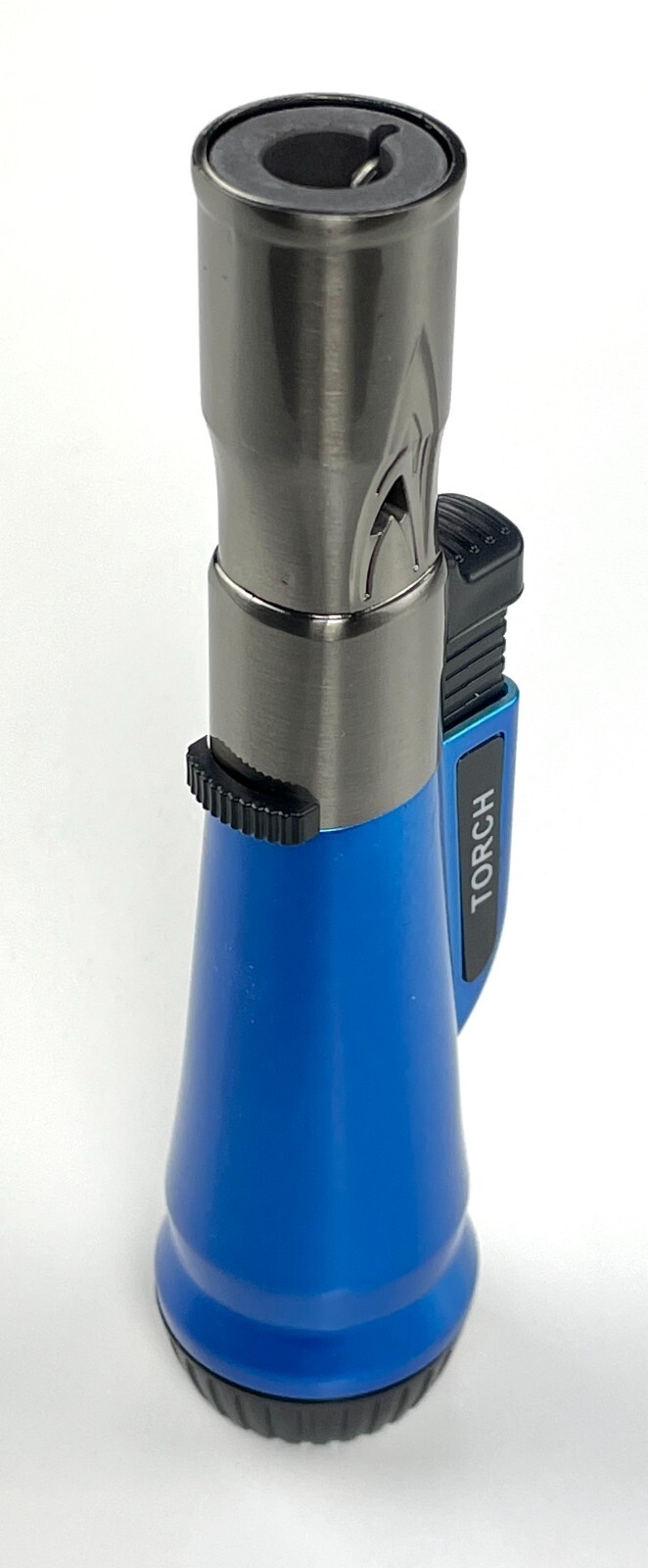 Jet Torch Flame Refillable Butane Lighter Adjustable Cigar Lighter Blue Color