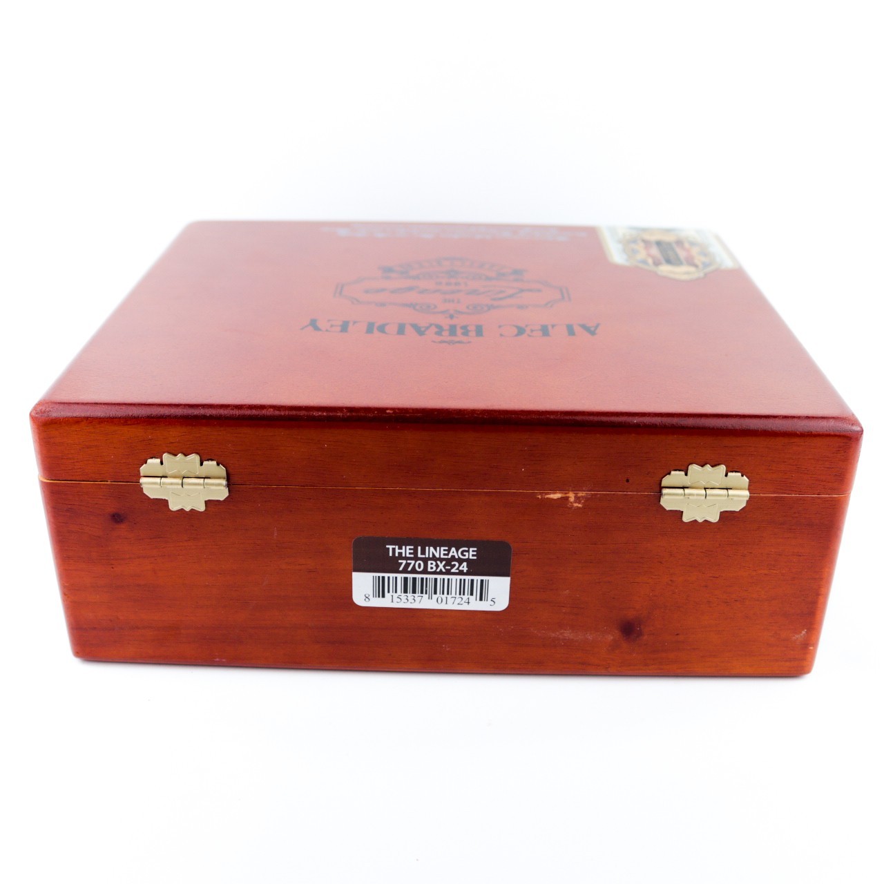 Alec Bradley The Lineage 1996 770 Empty Wood Cigar Box 9.5″ x 8″ x 3.75″