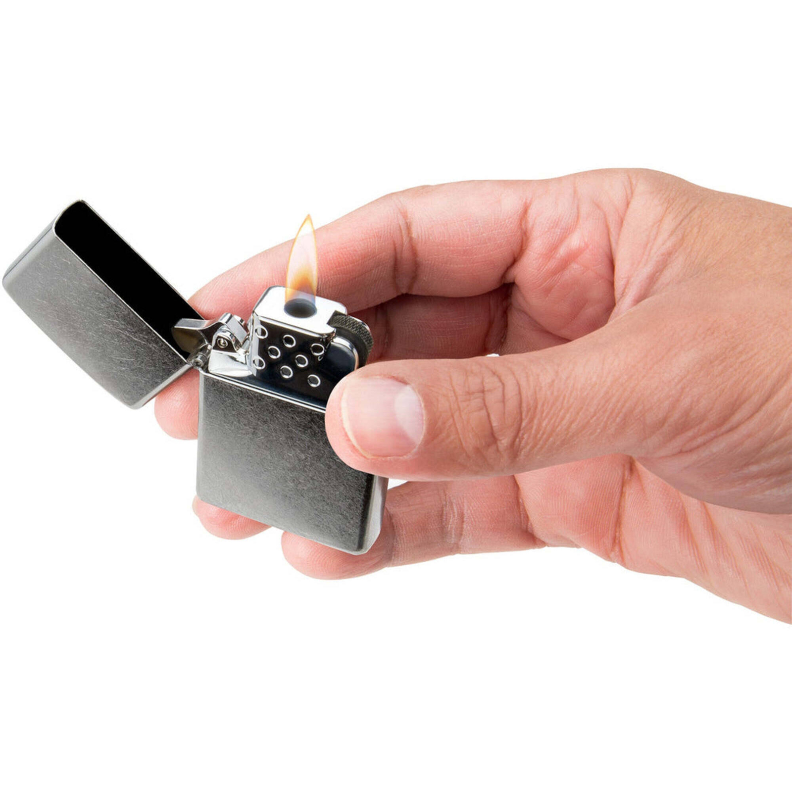 Zippo Lighter Insert Yellow Flame Butane with Wheel and Button Ignition 65800
