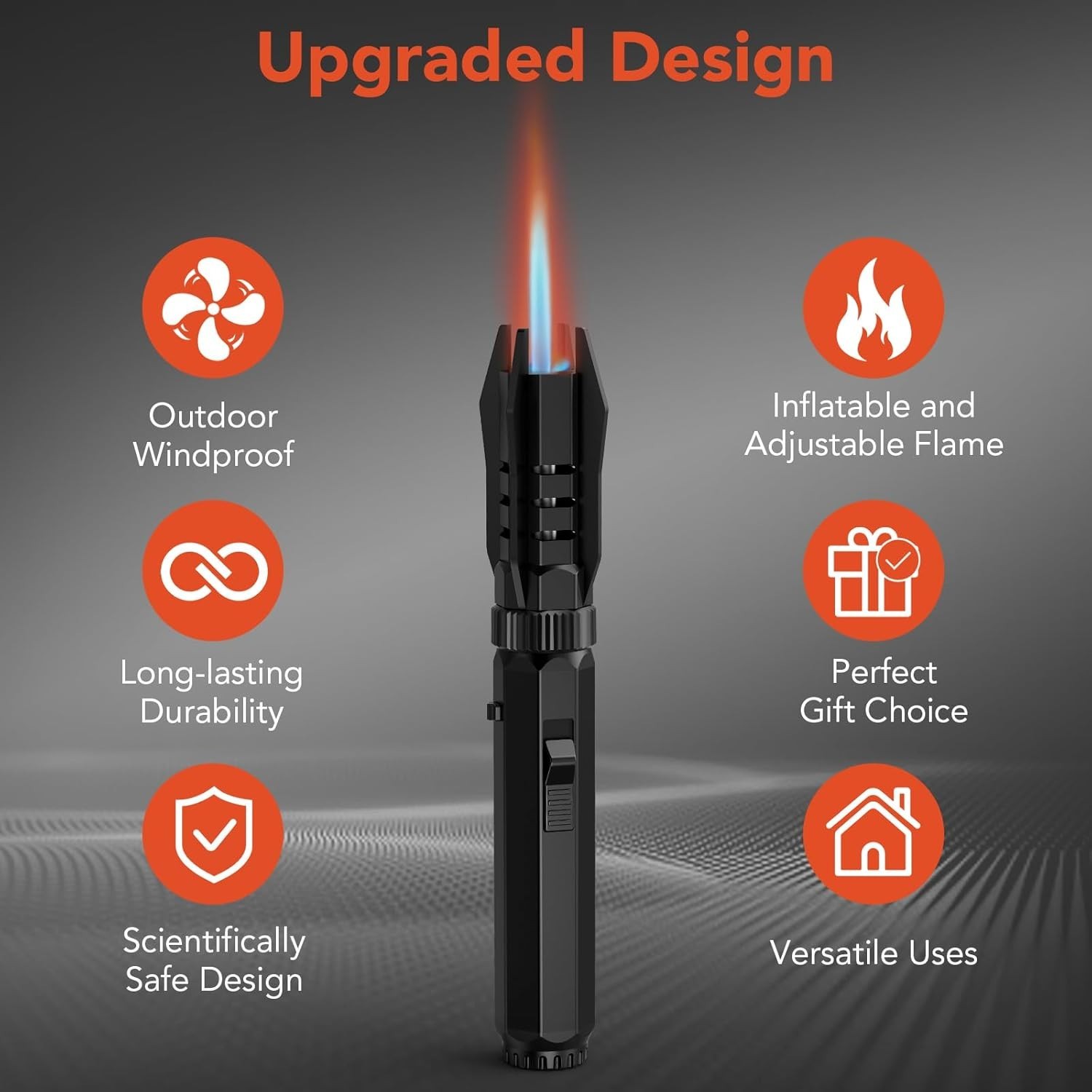 2026 NEW Lux Blaze Lighter, Luxblaze Plasma Lighter, Adjustable Windproof Torch
