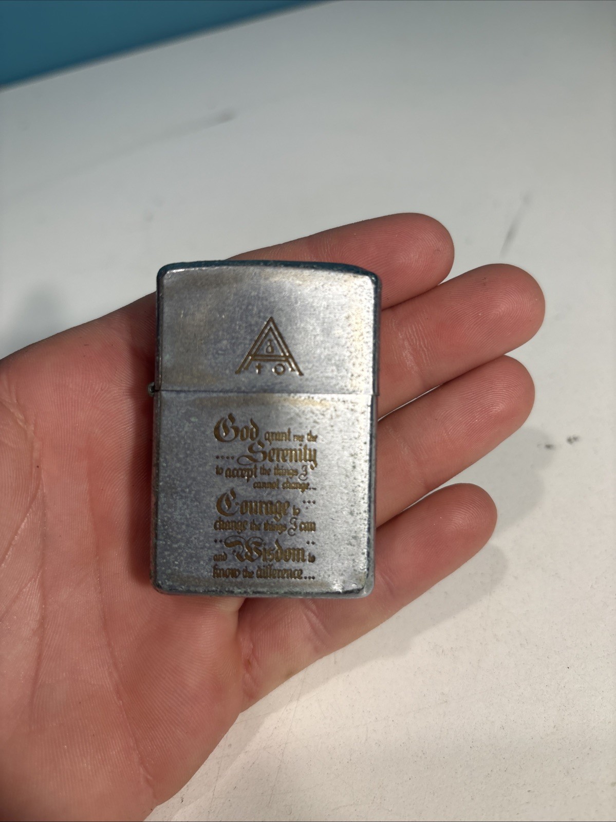 Vintage Zippo Dated 1950 Niagara Falls Canada Lighter International Harvester