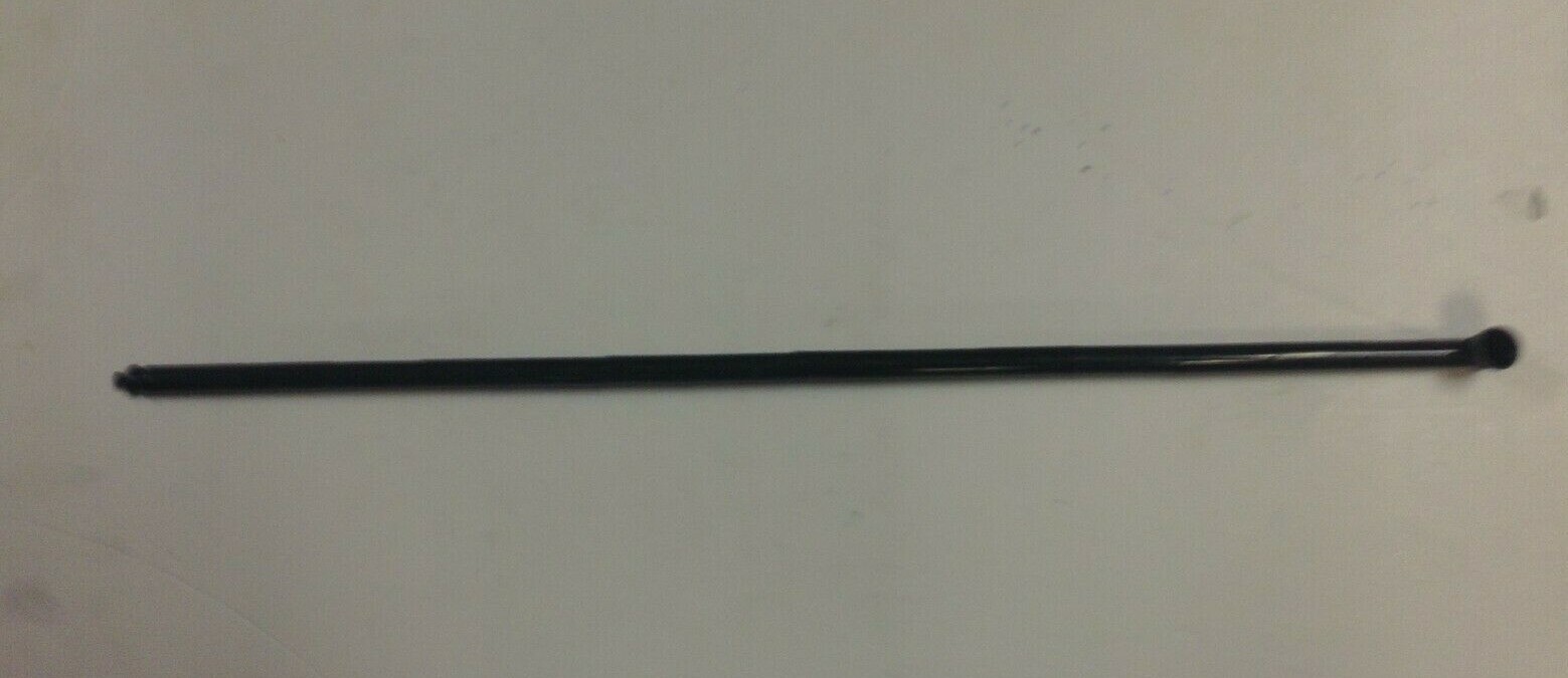 BLACK ALUMINIUM METAL PEACE PIPE TOBACCO 24″ LONG BLACK PLASTIC SLEEVE