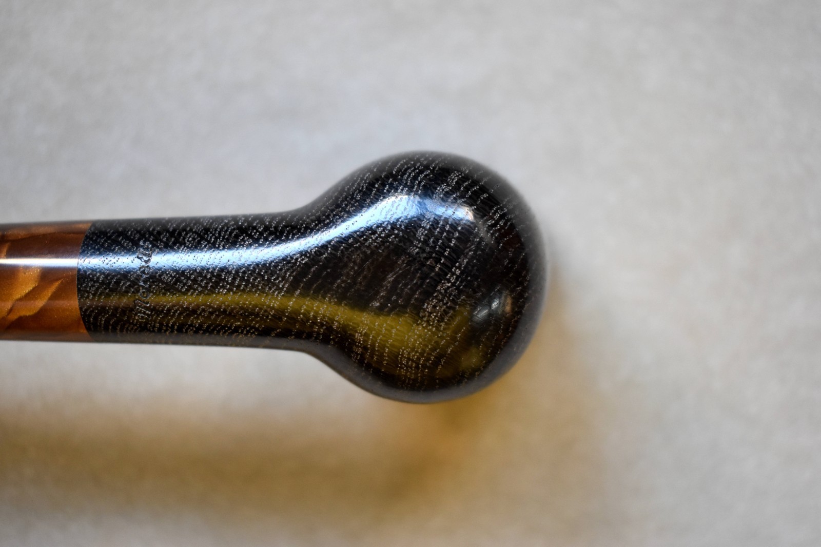 Moretti Pipe Morta Smooth Freehand Earth Basilisk Stem