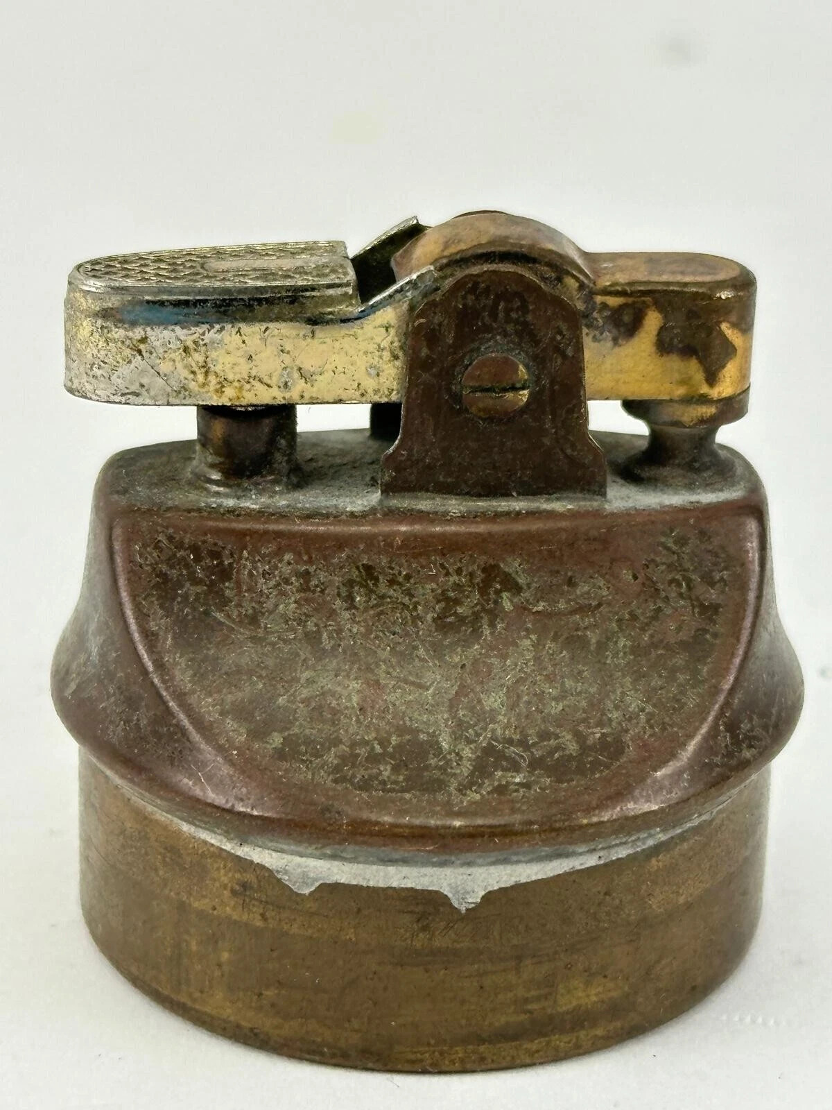 Vintage Brass Table Lighter Untested
