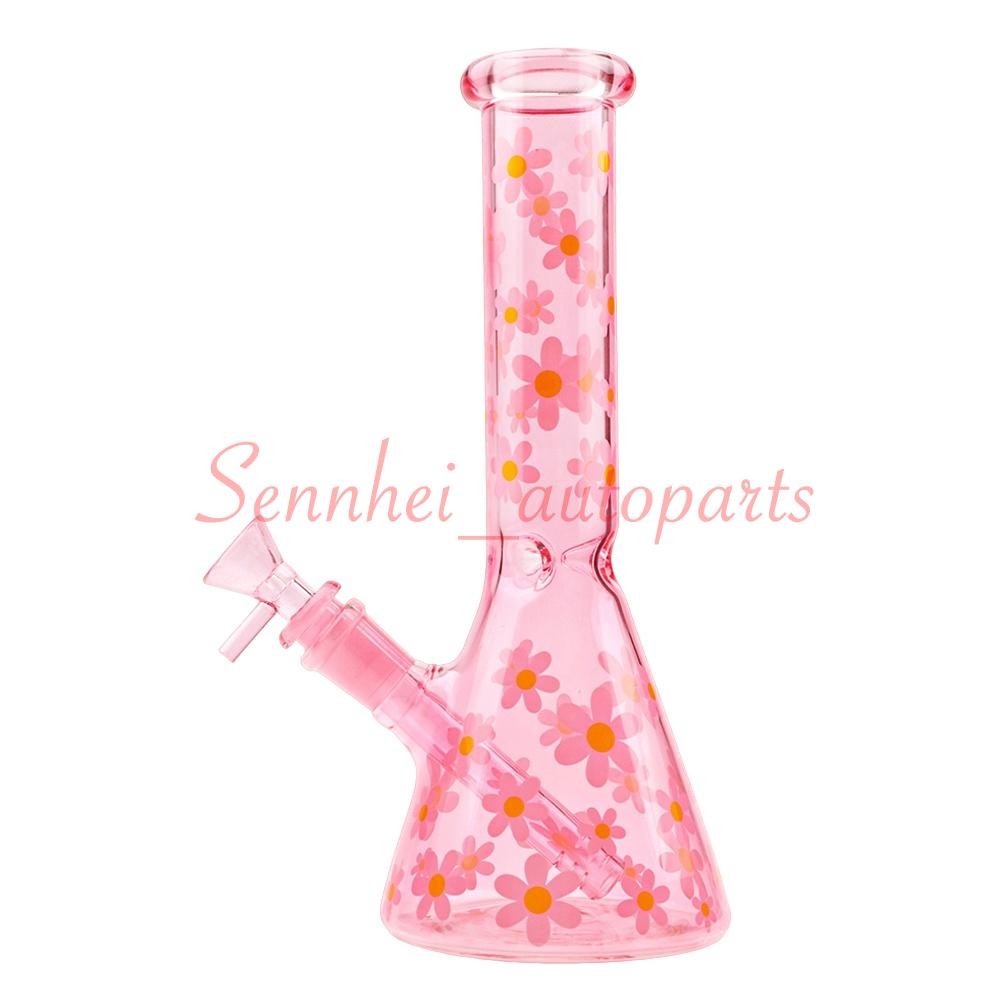 10″ Heavy Duty Glass Beaker Bong Water Smoking Tobacco Pipe 14MM Bowl