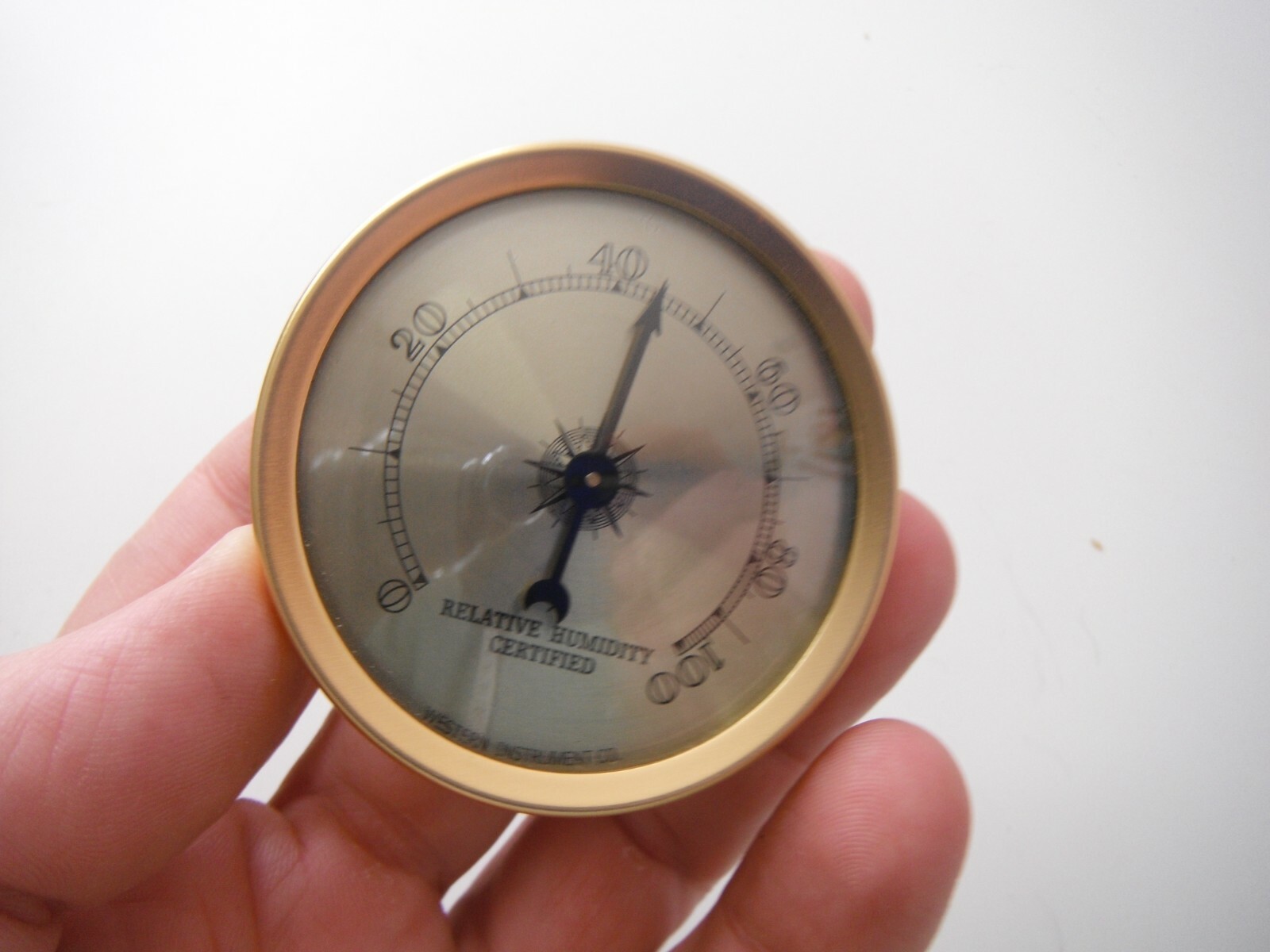 22 Western Humidor ACC-ANALOG Analog Hygrometer Relative Humidity & Temperature