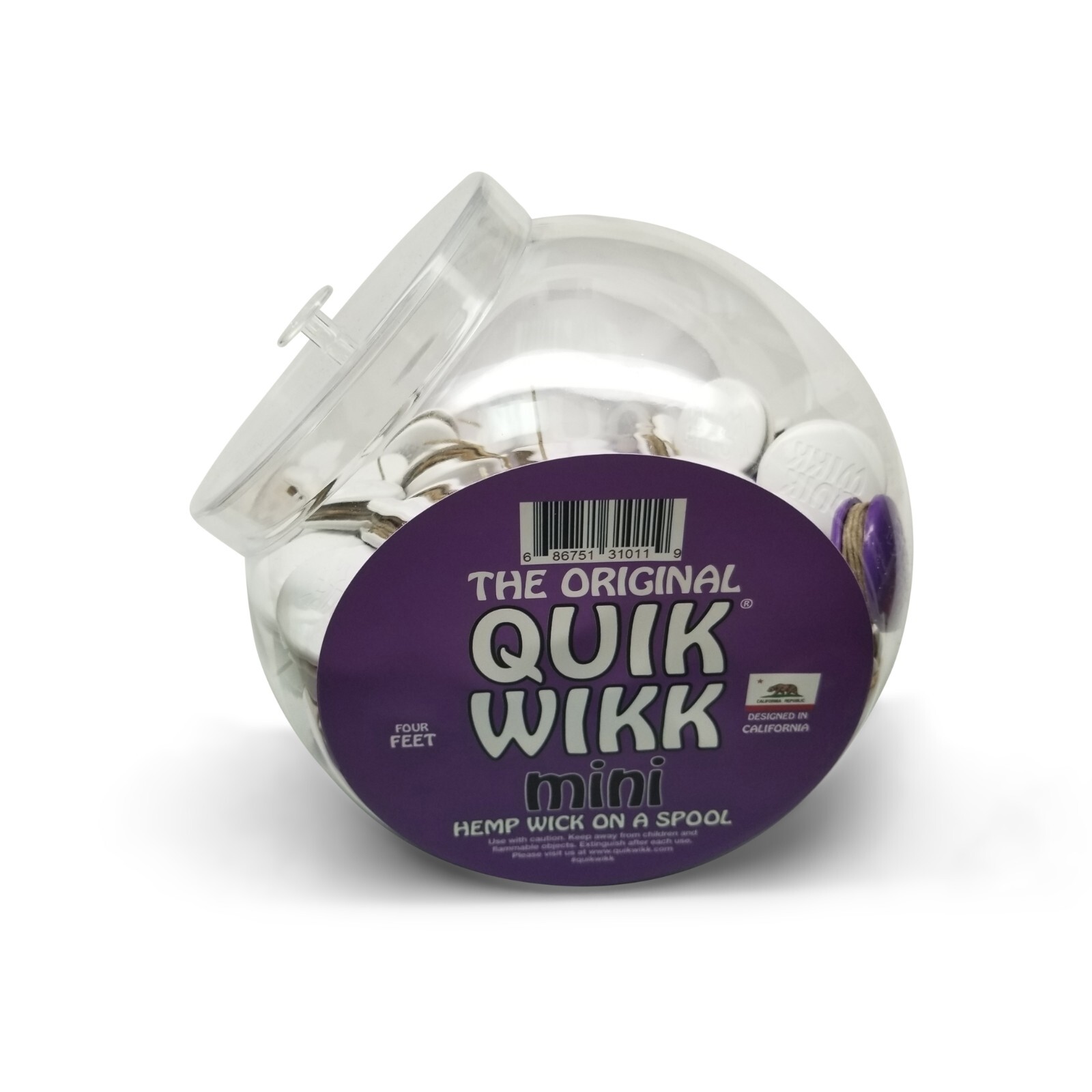 QUIK WIKK 3 COUNT PREMIUM WICK ON A SPOOL Free Shipping