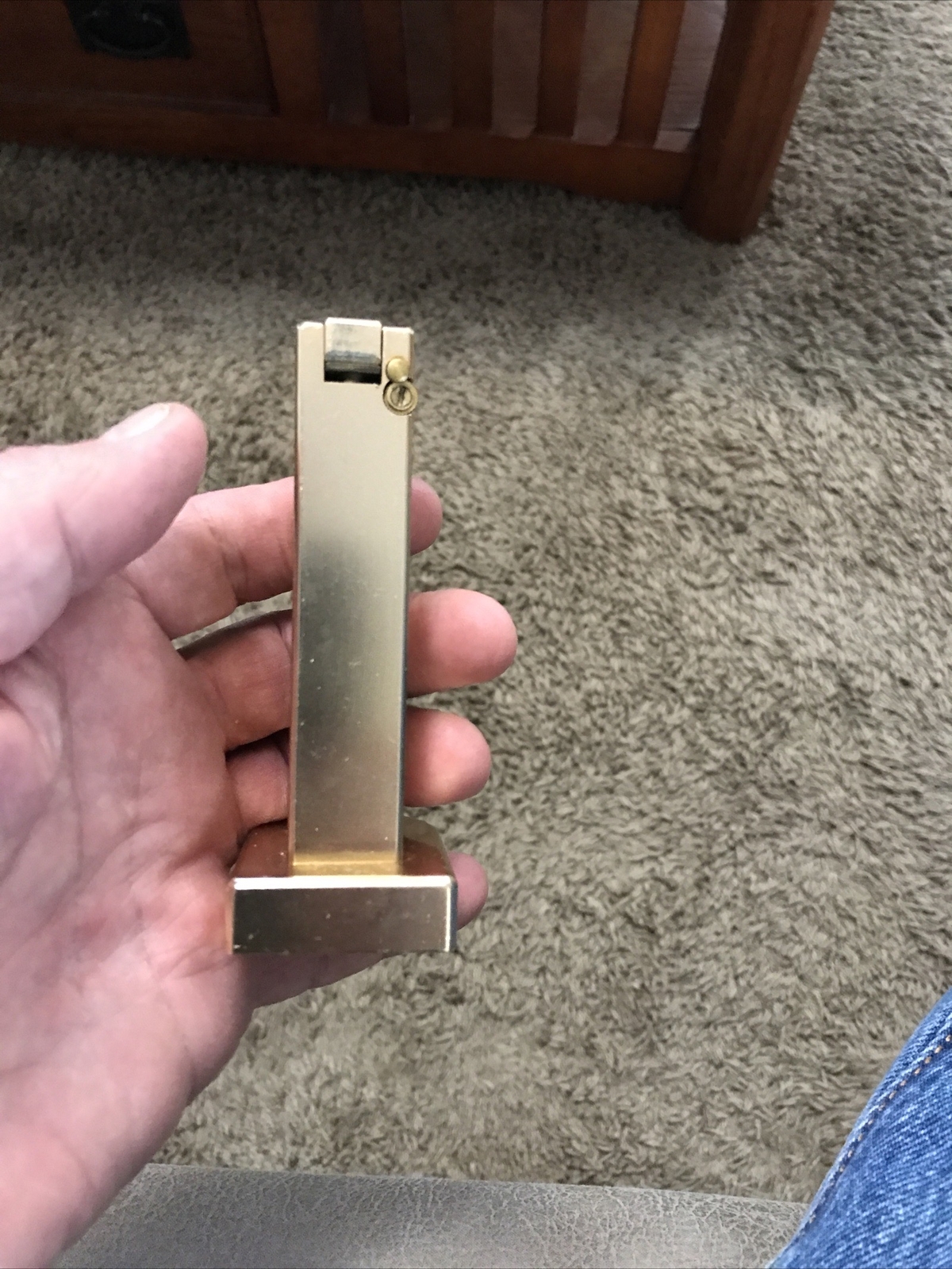 Vintage Cygnus Petrol Table Lighter Made in Japan