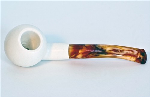 Standard Apple Smooth Bent Meerschaum Pipes