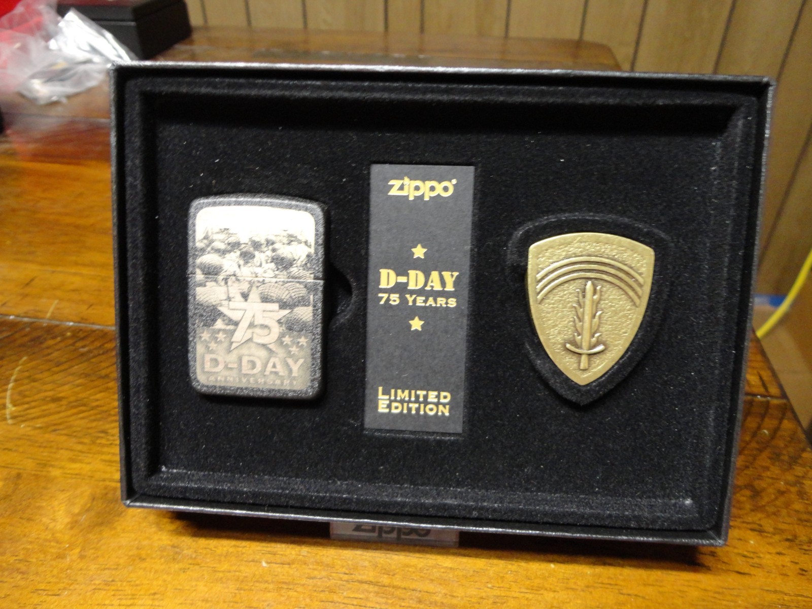 D-DAY 75TH ANNIVERSARY 1941 REPLICA ZIPPO LIGHTER MINT IN BOX 2515/1000 2019