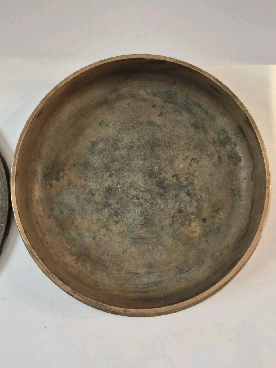 Kansas City EMCO Wardrobes Industrial MCM Heavy VTG Solid Brass Ashtray -5lbs