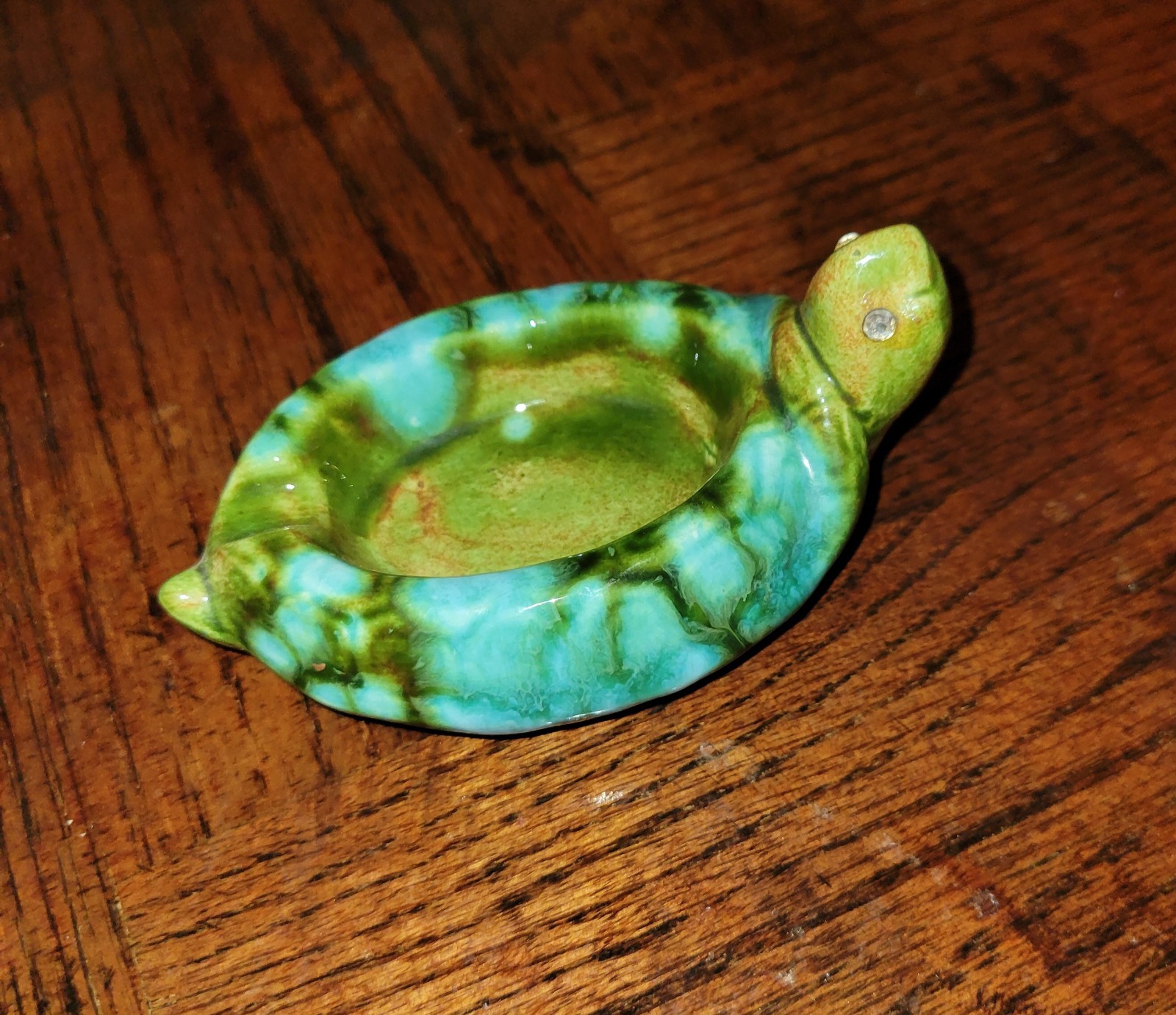 Vintage Ceramic Turtle Ashtray