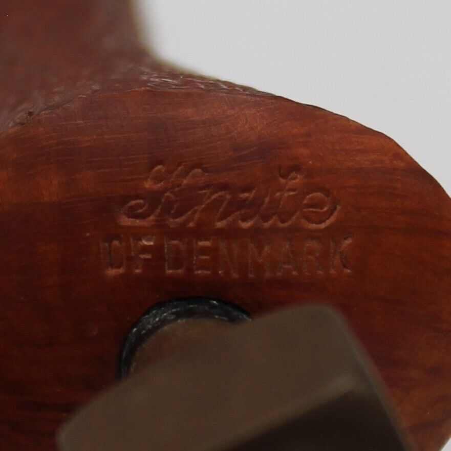 Vintage Knute of Denmark Rusticated Tobacco Pipe Smoked Estate Freehand