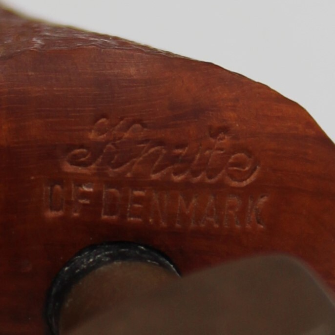 Vintage Knute of Denmark Rusticated Tobacco Pipe Smoked Estate Freehand