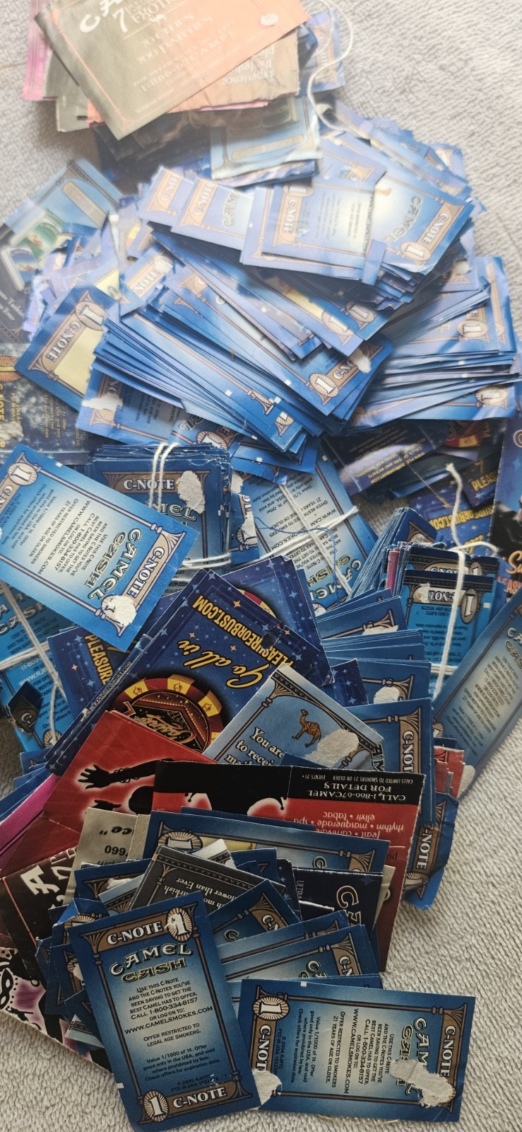 Camel C-Notes Lot