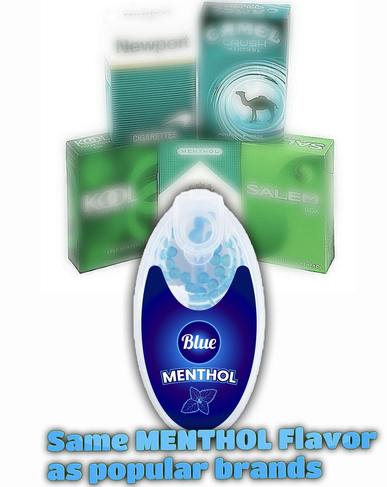 100 Cigarette Balls Menthol Aroma Balls Flavour Balls Crush Ball Burst Beeds