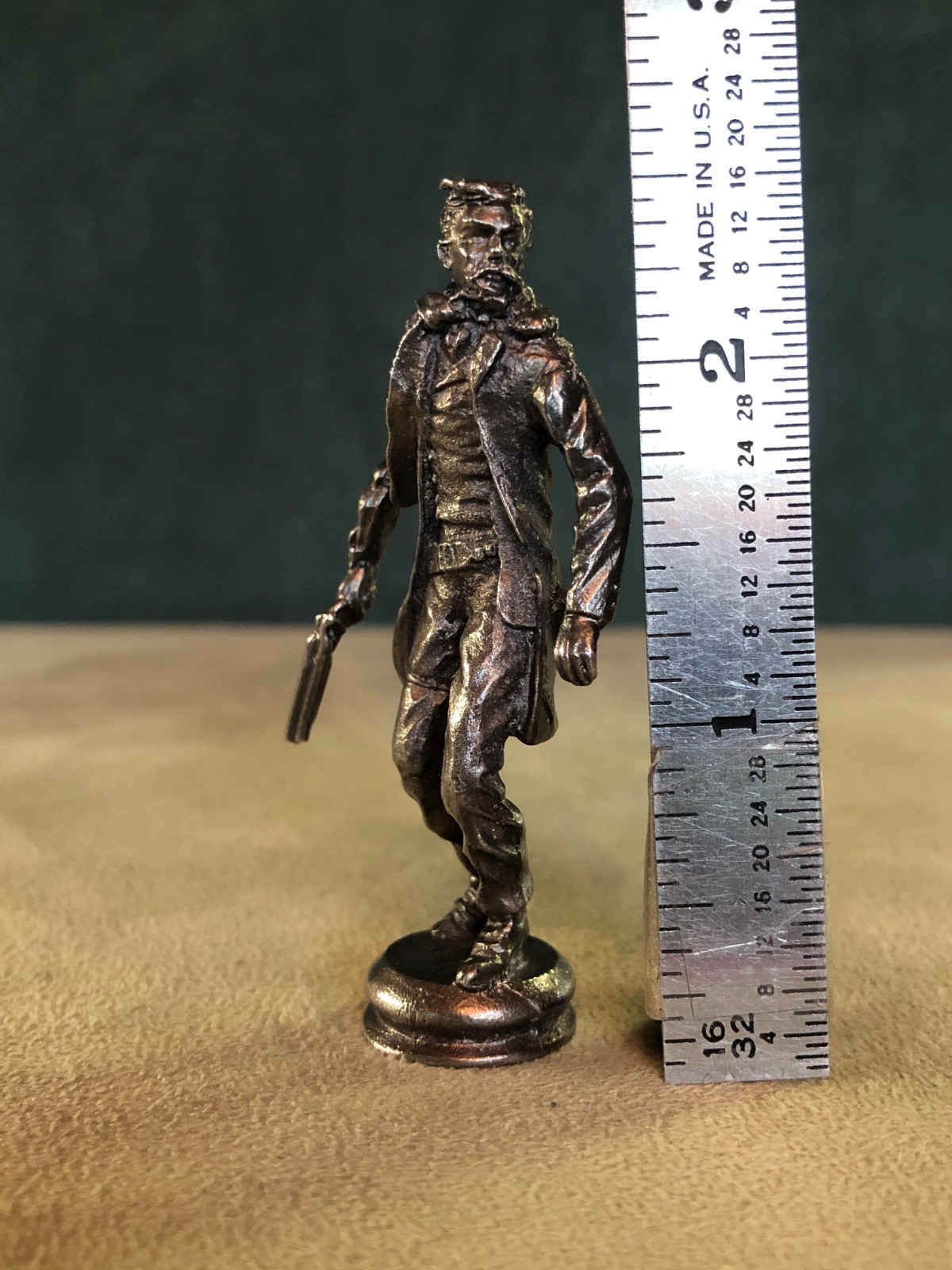 Doc Holiday Pipe Tamper Solid Fine Pewter