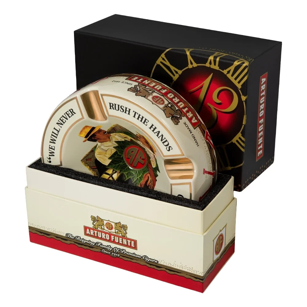 Arturo Fuente Ceramic Cigar Ashtray – Cream