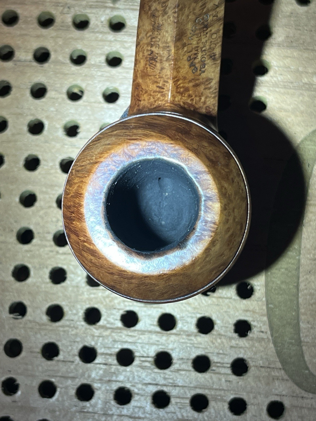 Barling’s Make Ye Olde Wood 400 T.V.F Bent Bulldog Pipe Pre Transition Nm+ Resto