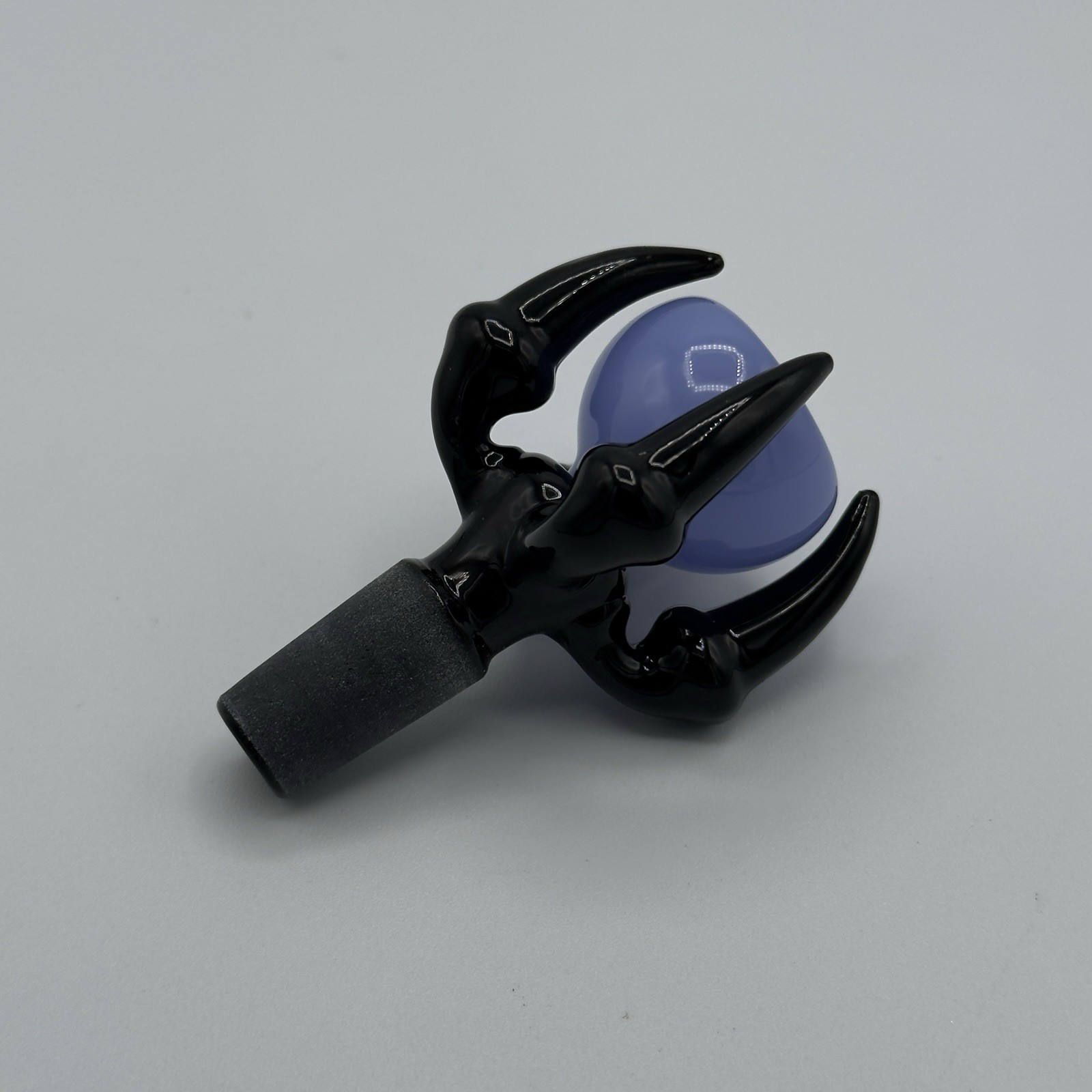 14mm Glass Bowl Slide “TALON CLAW” For Water Pipe Bongs Hookahs – Purple Haze