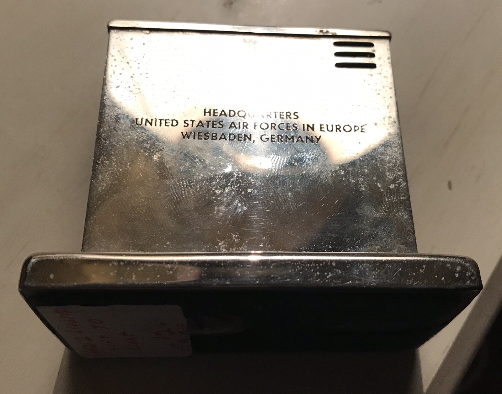 Very Rare Vintage Table Lighter Augusta Patent D.B.P Made in West Germany