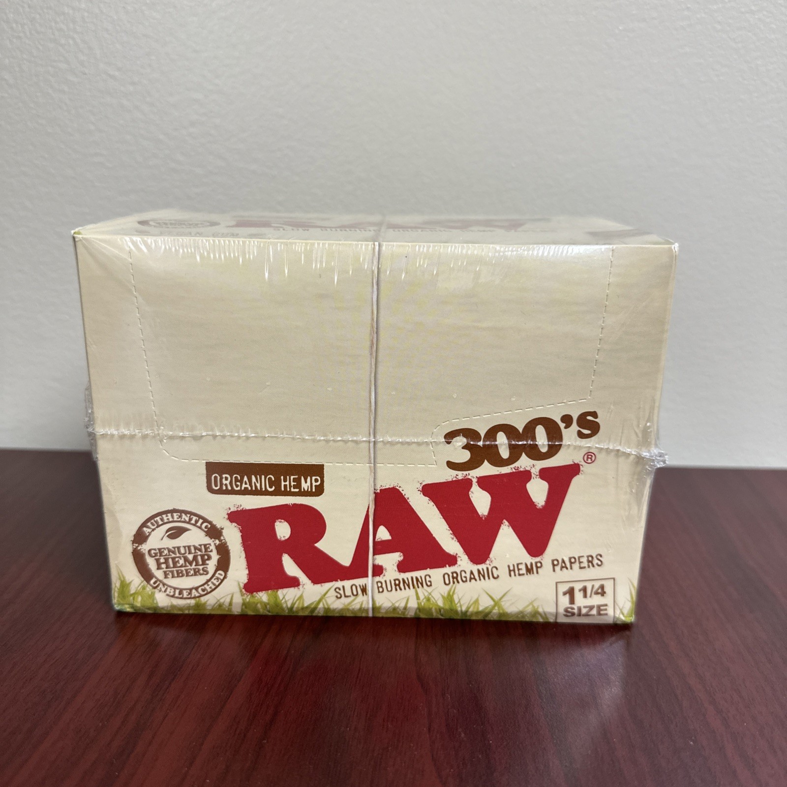 Raw Organic 1 1/4 300’s 40 Packs Per Box FULL BOX Sealed