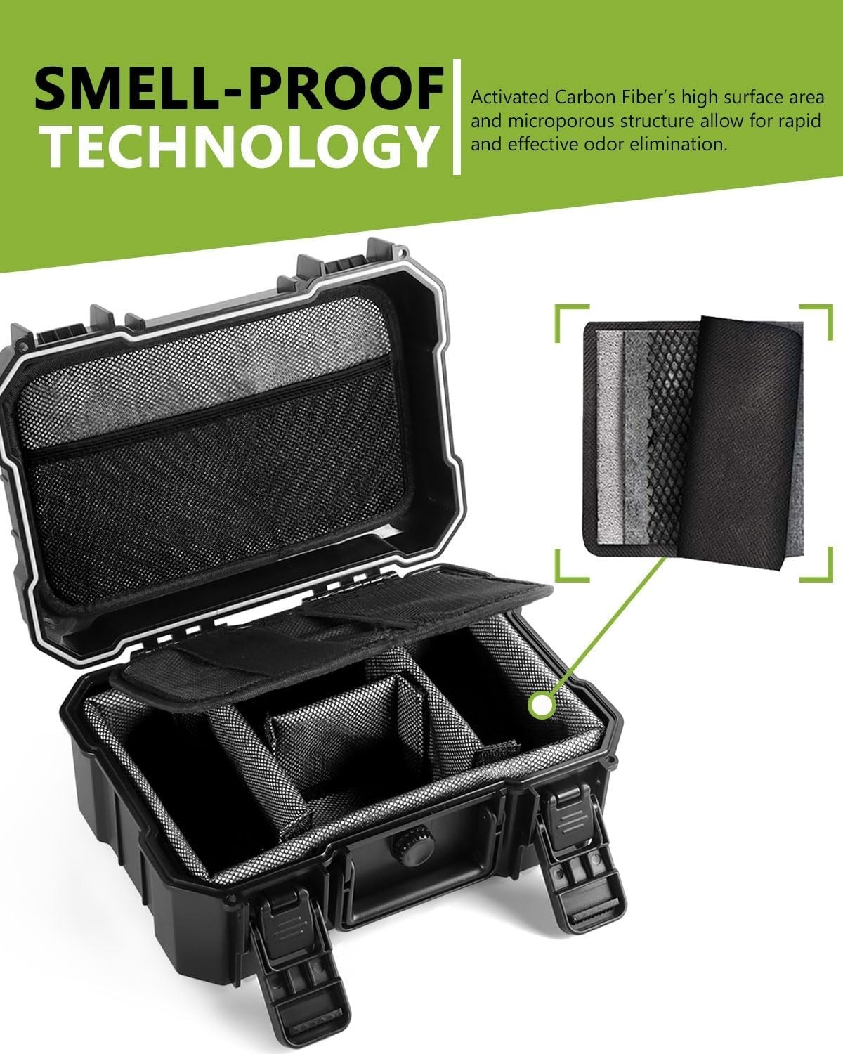 Lockable Smell Proof Container – Travel Size
