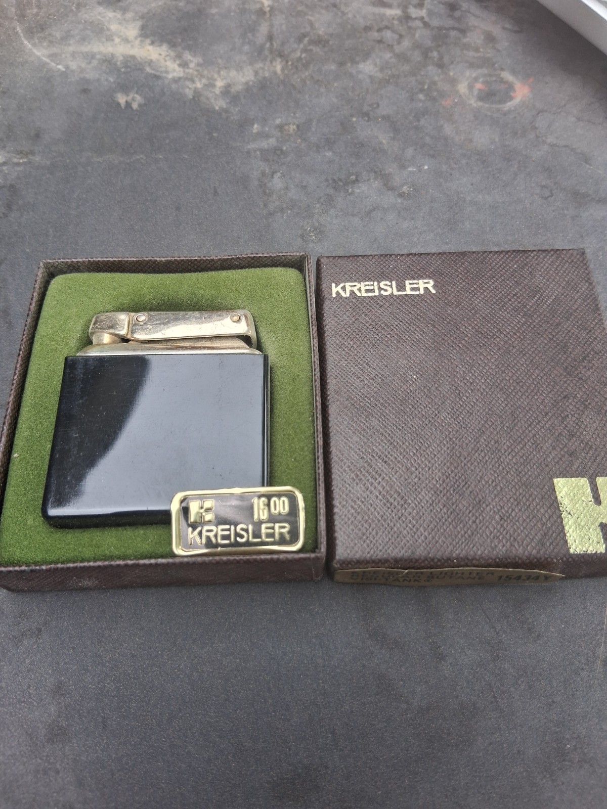 Vintage Kreisler Butane Gas Lighter Made In USA.