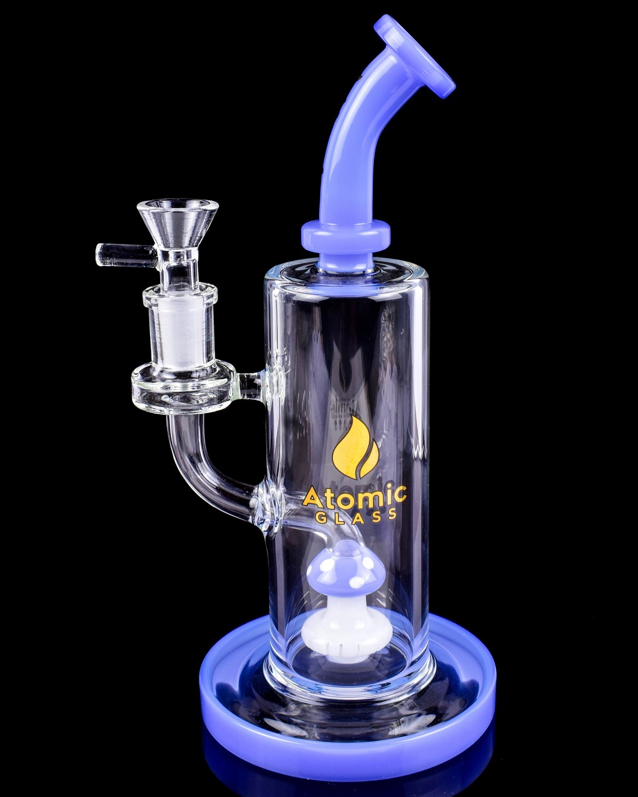 THICK Bong Cute Bong Showerhead Perc Bong Glass Water Pipe Hookah Bubbler *USA*