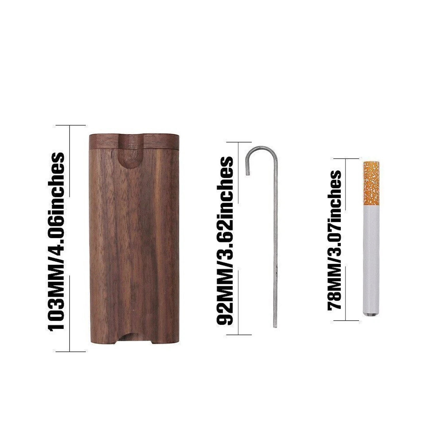 Wood Dugout 4″ With 3″ Metal pipe and clean out SAME DAY SHIP