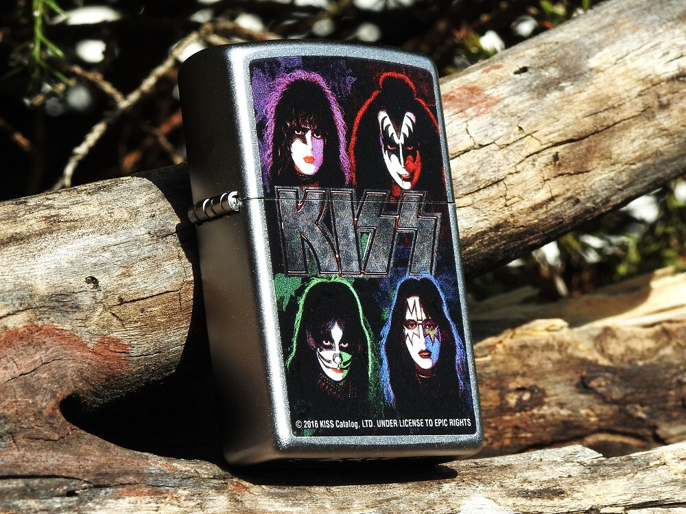 KISS Solo Albums Zippo Lighter – Gene Simmons, Paul Stanley, Peter Criss and ACE