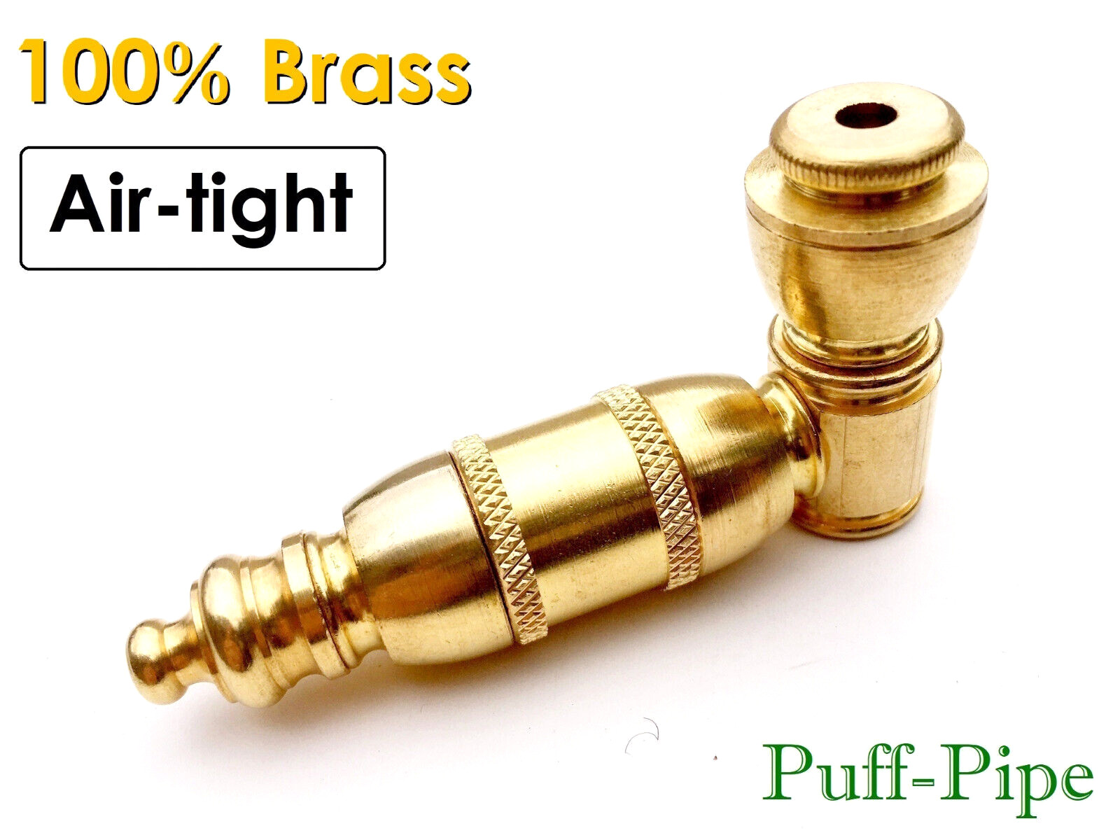 Brass Chamber Smoking Pipe Bowl Metal Proto Glass Wood Stone Pipes 3/4″ Screens