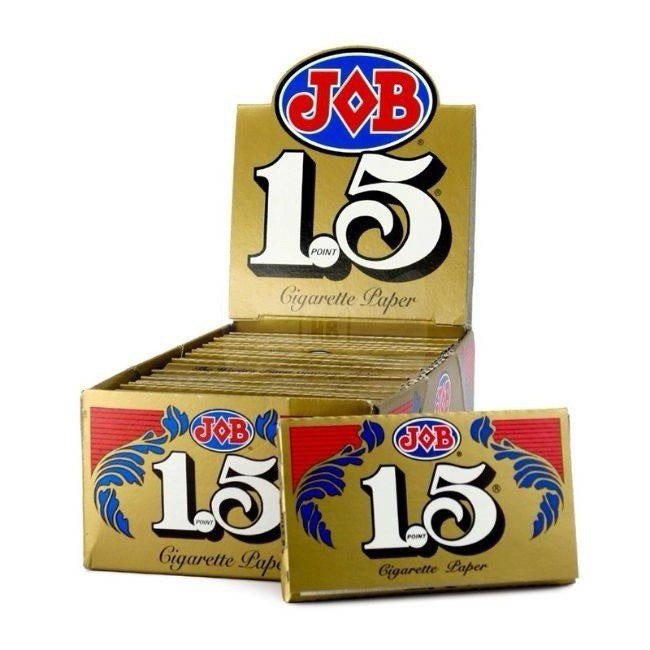 JOB 1.5 Gold Rolling Paper (10 Booklets) – Free Shipping