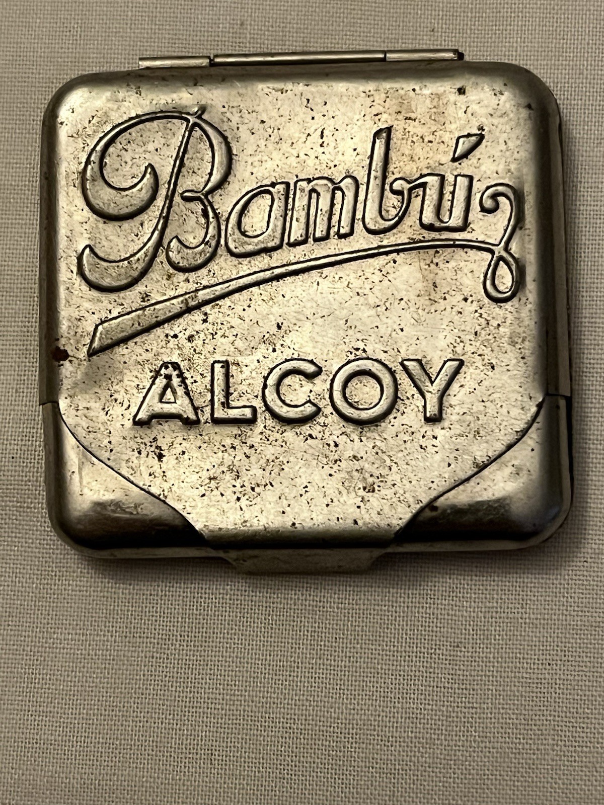 Vintage BAMBU ALCOY Made In Spain Rolling Paper Holder