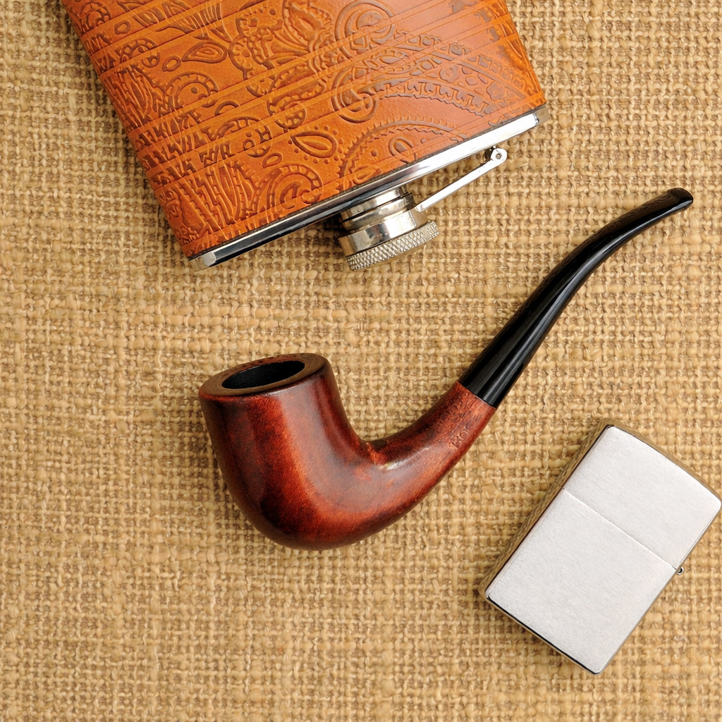 Smoking tobacco Classic Sherlock Holmes 5′ wooden handmade pipe