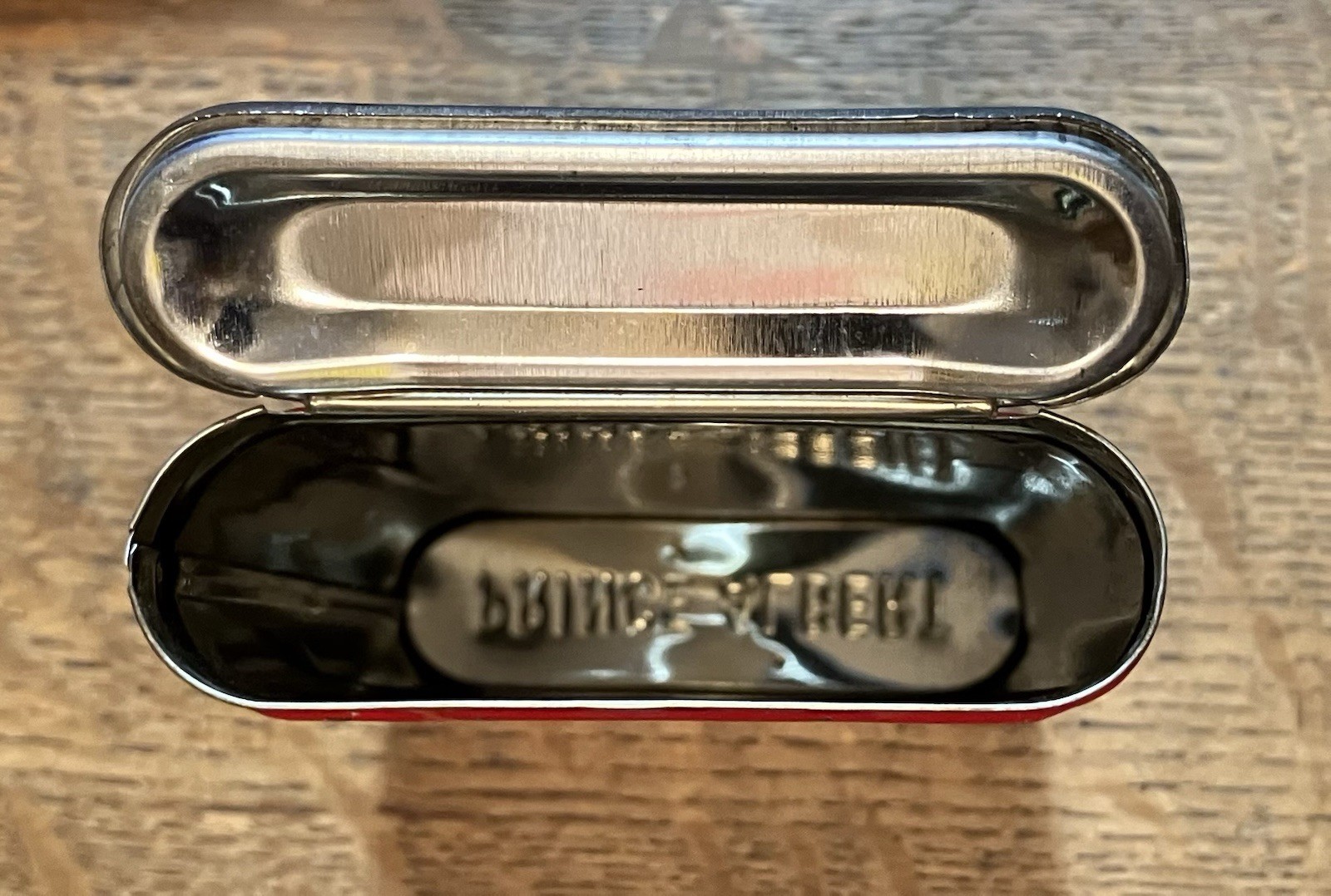EMPTY Prince Albert Tobacco Tin / With Original Knife Offer Inner Packaging