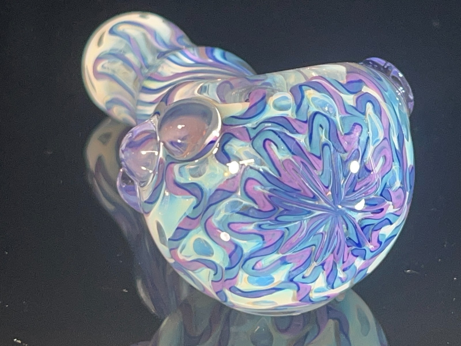 Thick Inside Out Glass Pipe from Synthesis Glass