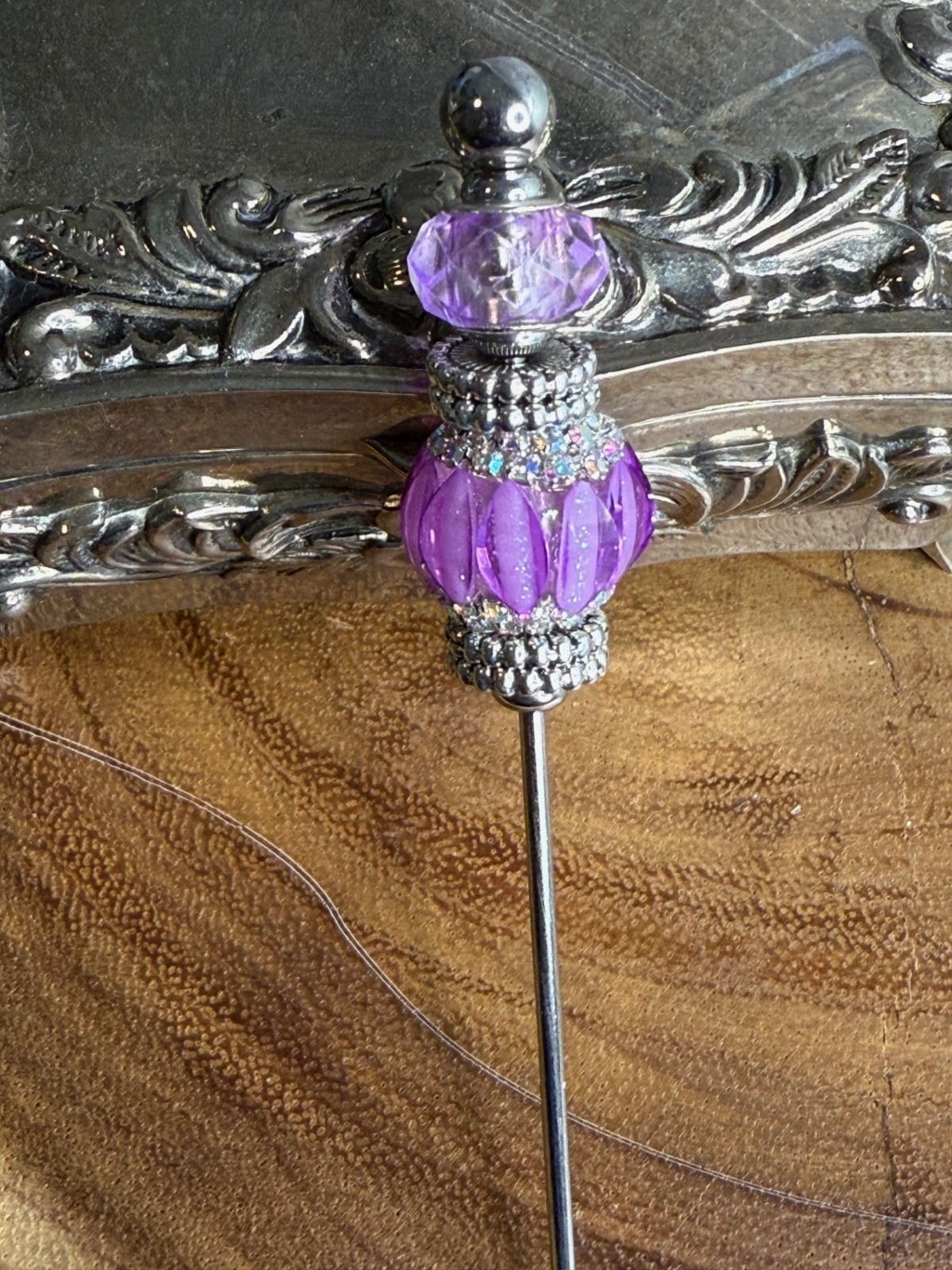 Handcrafted Purple Bling Cigar Poker Draw Tool Nubber BlueSmokeATL Original