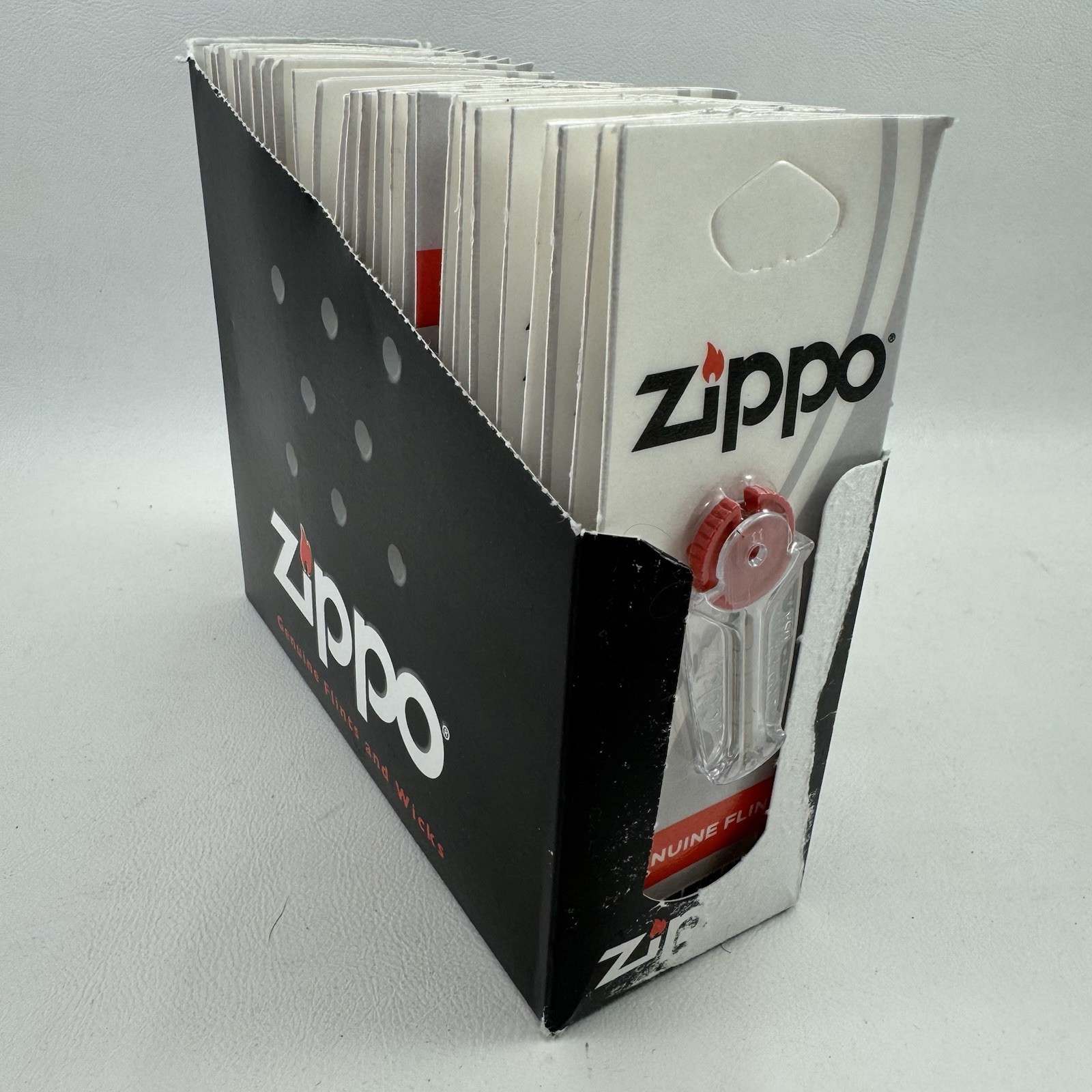 Zippo 2406N, “Flint Cards”, Full Display Box, 24 Pks, 144 Total Flints