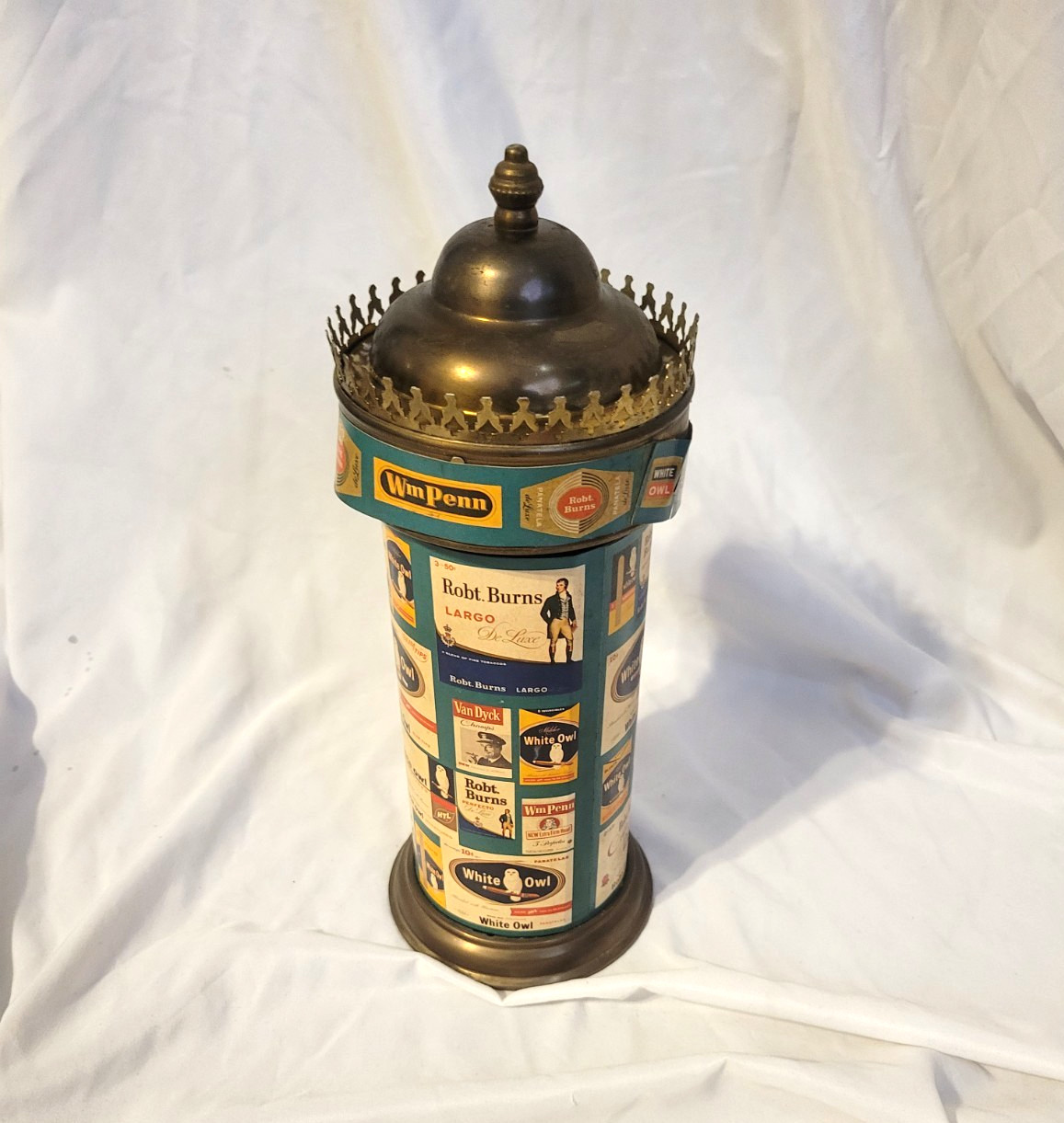 Rare Antique 1930s Art Deco French Cigarette Lighter Music Box Tobacciana