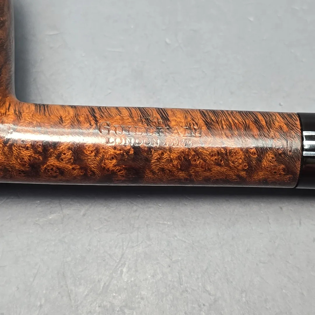 The Guildhall (Comoy’s) 212 Smooth Lovat Estate Briar Pipe, English Estates