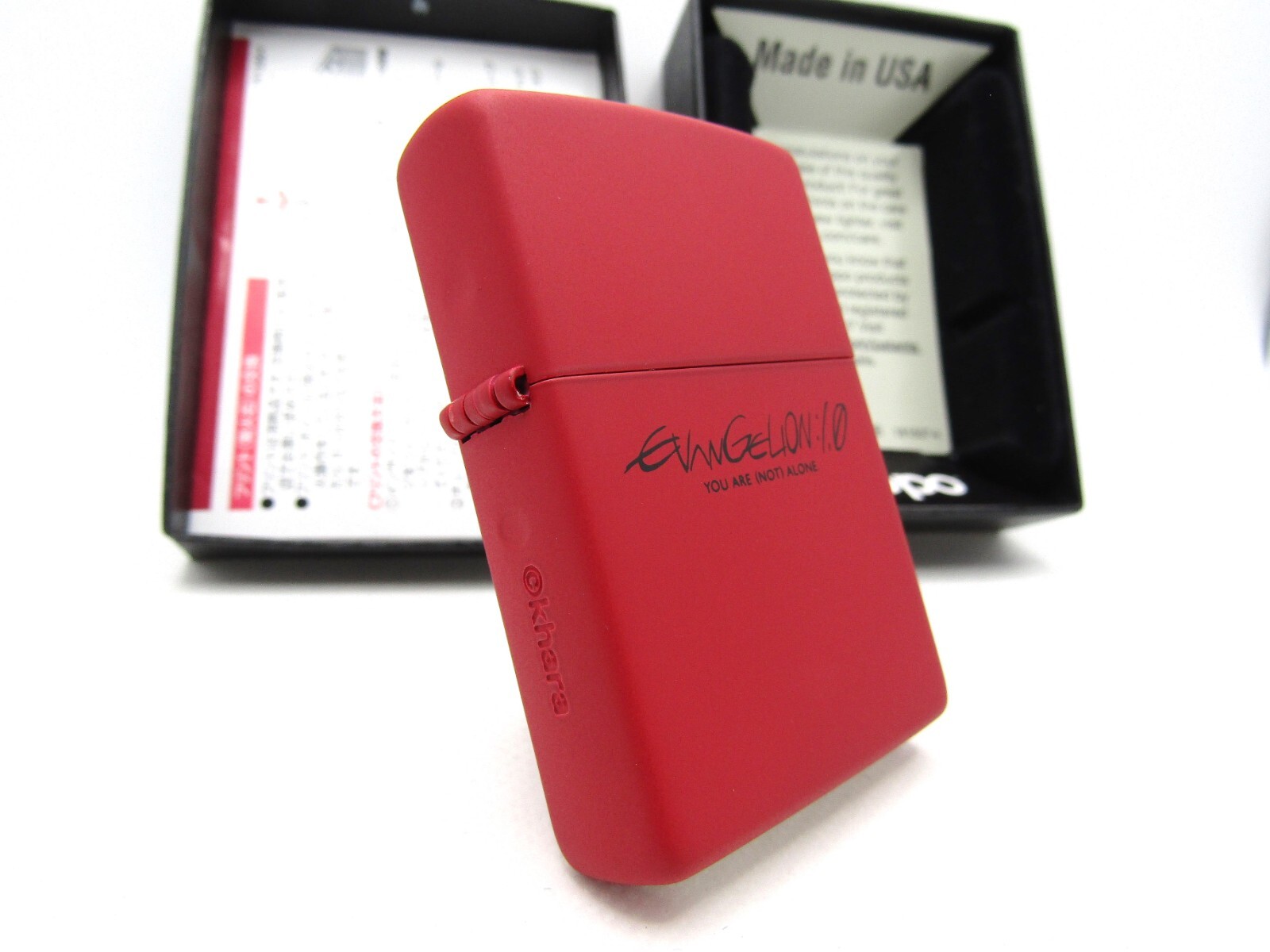 Evangelion 1.0 Limited No.0090 Zippo Oil Lighter 2020 MIB Rare