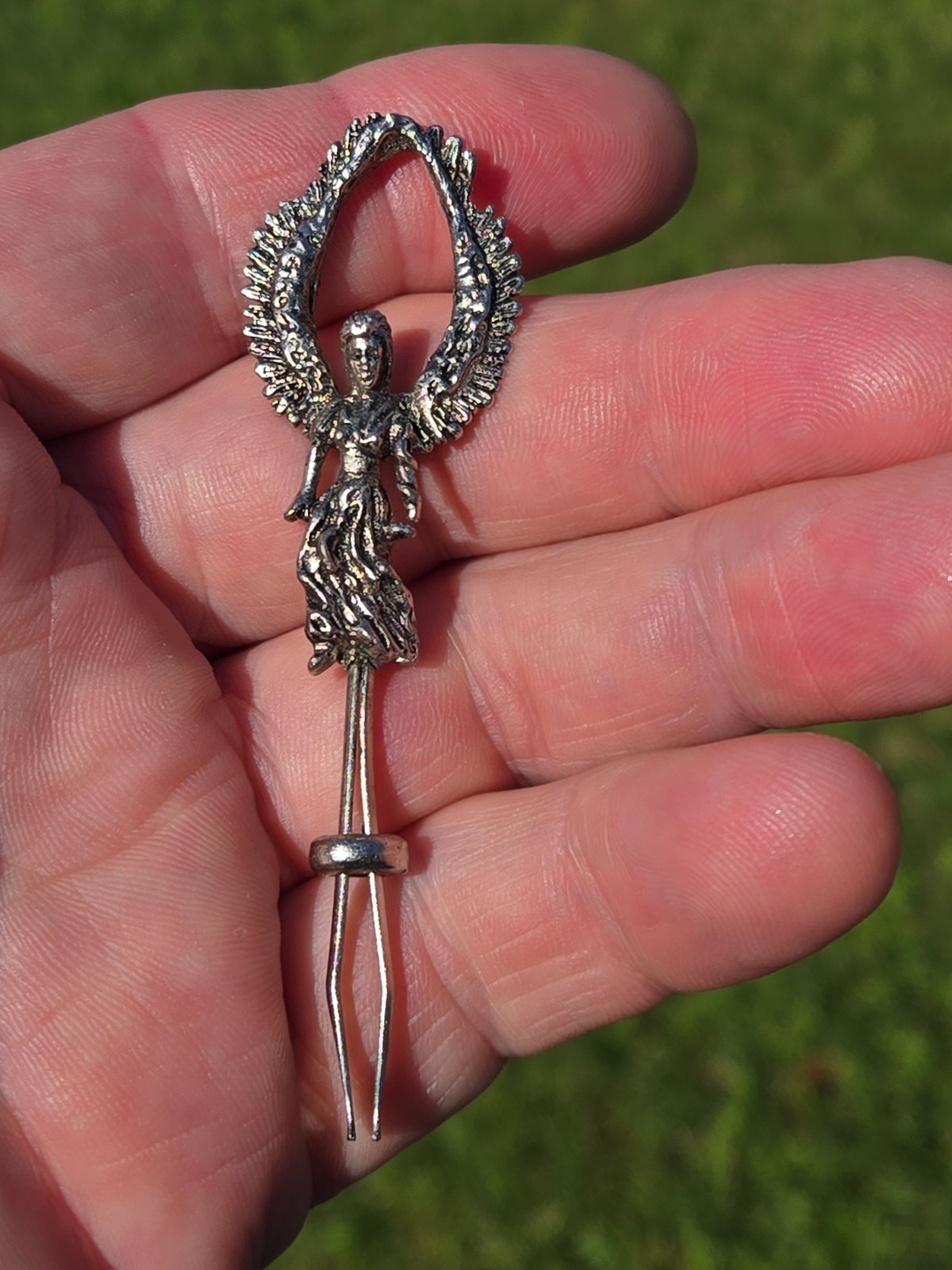 Vintage Silver? ANGEL Cigarette Holder Roach Clip 1960’s, 1970’s, Hippie