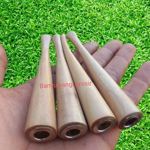 Fragrant sandalwood pipe 12cm genuine sandalwood pipe