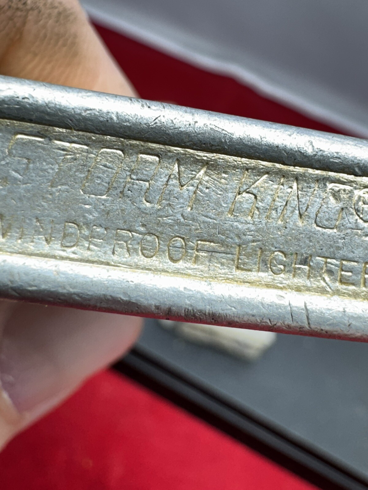Vintage war time? Park Sherman,Lighter 4 barrel hinge & 16 holes