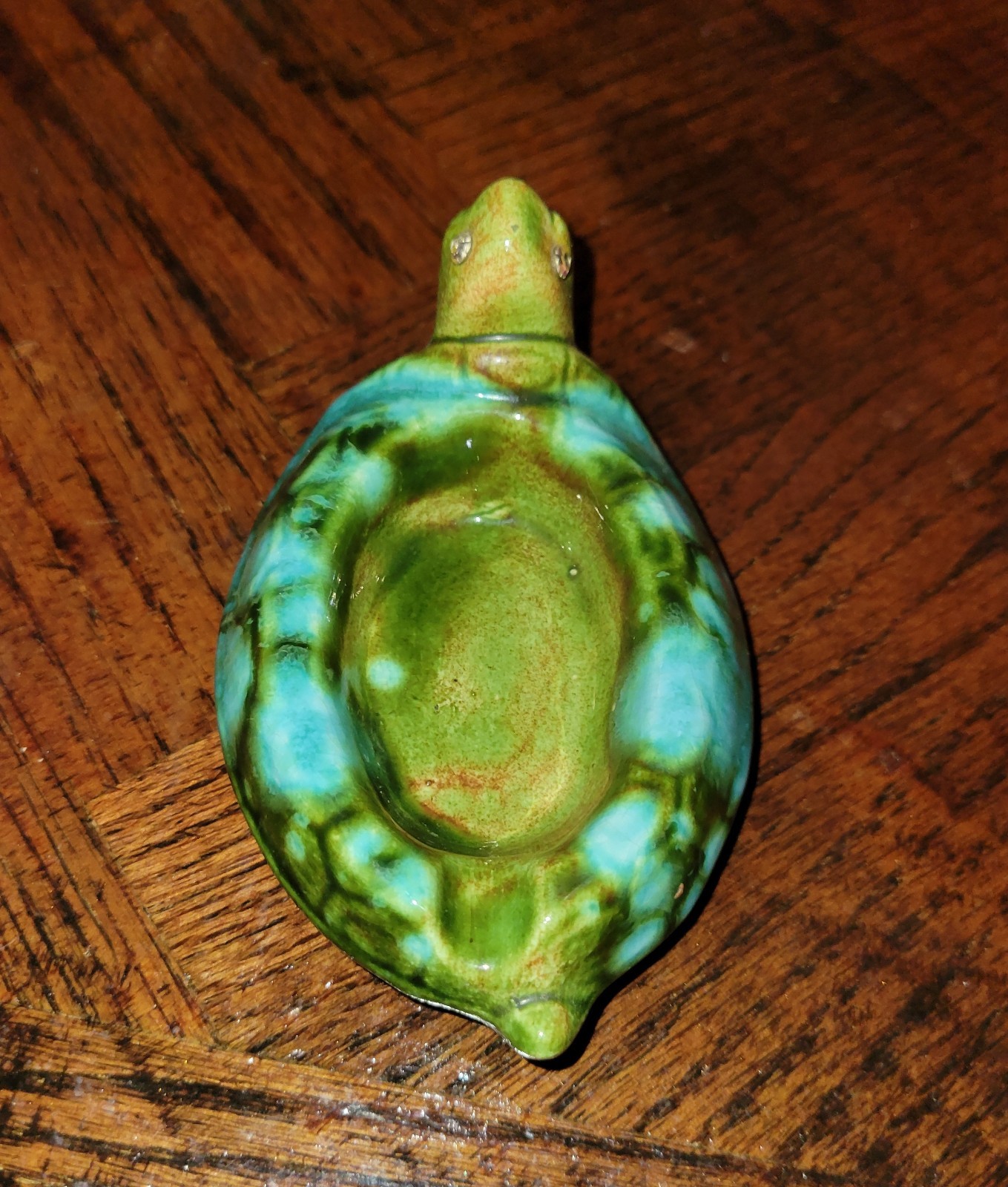 Vintage Ceramic Turtle Ashtray